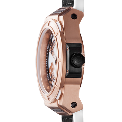 Otto White Rose Gold Saat