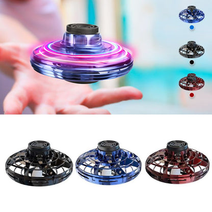 Mini Drone LED UFO Tipi Uçan Helikopter Spinner