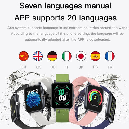 Tam Ekran IP68 Su Geçirmez Ultra İnce Akıllı Saat